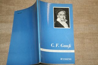 Biografie C.  F.  Gauß,  Naturforscher,  Mathematiker,  Zahlentheorie,  Ddr 1979 Bild