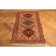 Antik Handgeknüpfter Sammler Teppich Kazak Sh Iraz Carpet Tappeto Tapis 80x130cm Teppiche & Flachgewebe Bild 3