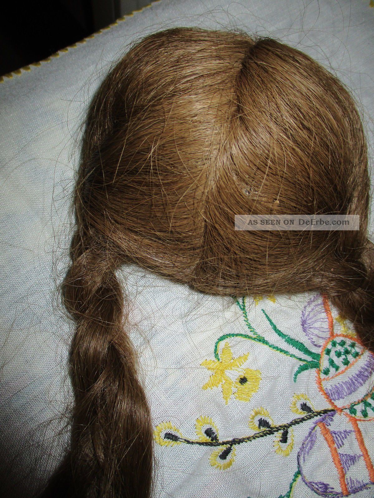 Kugelgelenk-Puppenperücke Hellbraun - Hochtemperatur-Seide Für 15,5-17cm Puppen | 1/6 Scale