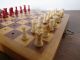 Reise Schach - Germany 70er Jahre - Old Wooden German Travel Chess Gefertigt nach 1945 Bild 6