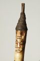 Afrika Stammeskunst Pfeife Dr Kongo Skulptur Pfeife Aus Holz U.  Bein Geschnitzt Afrika Bild 4