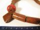 Alte Getragene Steinperlen Strands Bauxit Old Worn Abompe Beads Ghana Afrozip Entstehungszeit nach 1945 Bild 1