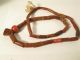 Alte Getragene Steinperlen Strands Bauxit Old Worn Abompe Beads Ghana Afrozip Entstehungszeit nach 1945 Bild 3