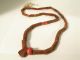 Alte Getragene Steinperlen Strands Bauxit Old Worn Abompe Beads Ghana Afrozip Entstehungszeit nach 1945 Bild 4