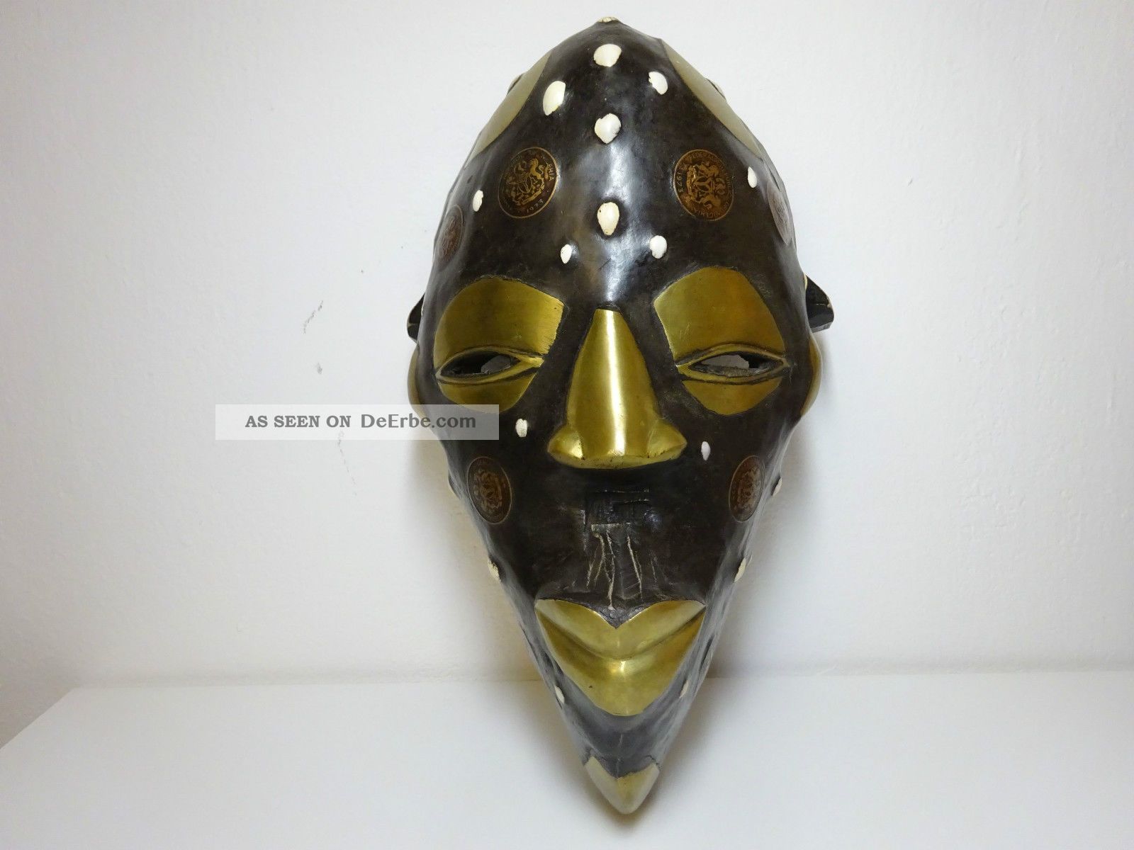 Alte Afrikanische Maske - Federal Republic Of Nigeria - 1973 Entstehungszeit nach 1945 Bild