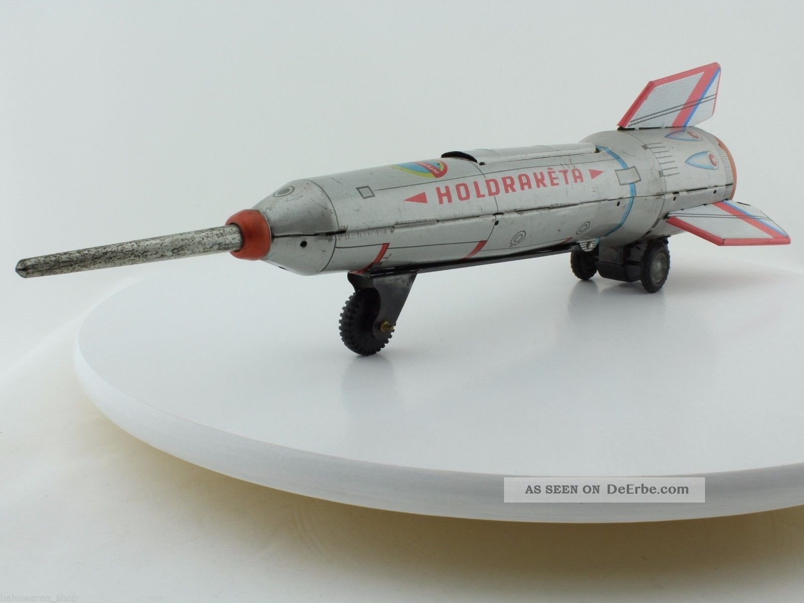 Blechspielzeug - 1960 ' S Interkozmosz Holdraketa Space Toy - Rocket - Rakete Original, gefertigt 1945-1970 Bild