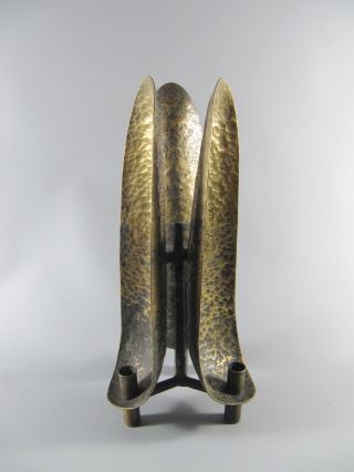 Seltener 60`s Kerzenleuchter Bronze Unikat - Very Rar Candle Holder Bild