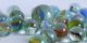 Alte Und Sehr Schöne Glasmurmeln,  40 Stück Antikspielzeug Bild 2