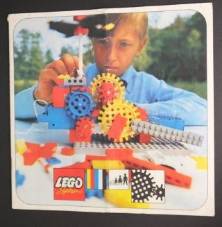 Alter Lego System Prospekt Bauanleitung Für 800,  801 Bild