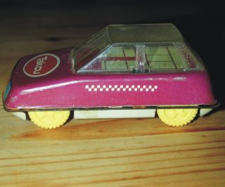Altes Blechspielzeug,  Blech - Auto Takcu,  Spielzeug,  Sammeln Um 1960 Bild