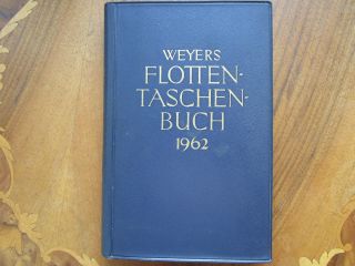 Weyers Flottentaschenbuch 1962 Bild