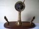Maritime Dekoration Eugine Room Telegraph Maschinentelegraph Messing & Echt Holz Maritime Dekoration Bild 1