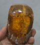 7cm Old Sammeln Chinesischen Bernstein Wahre Scorpion Statue Baum Ast Dekoration Antike Bild 2