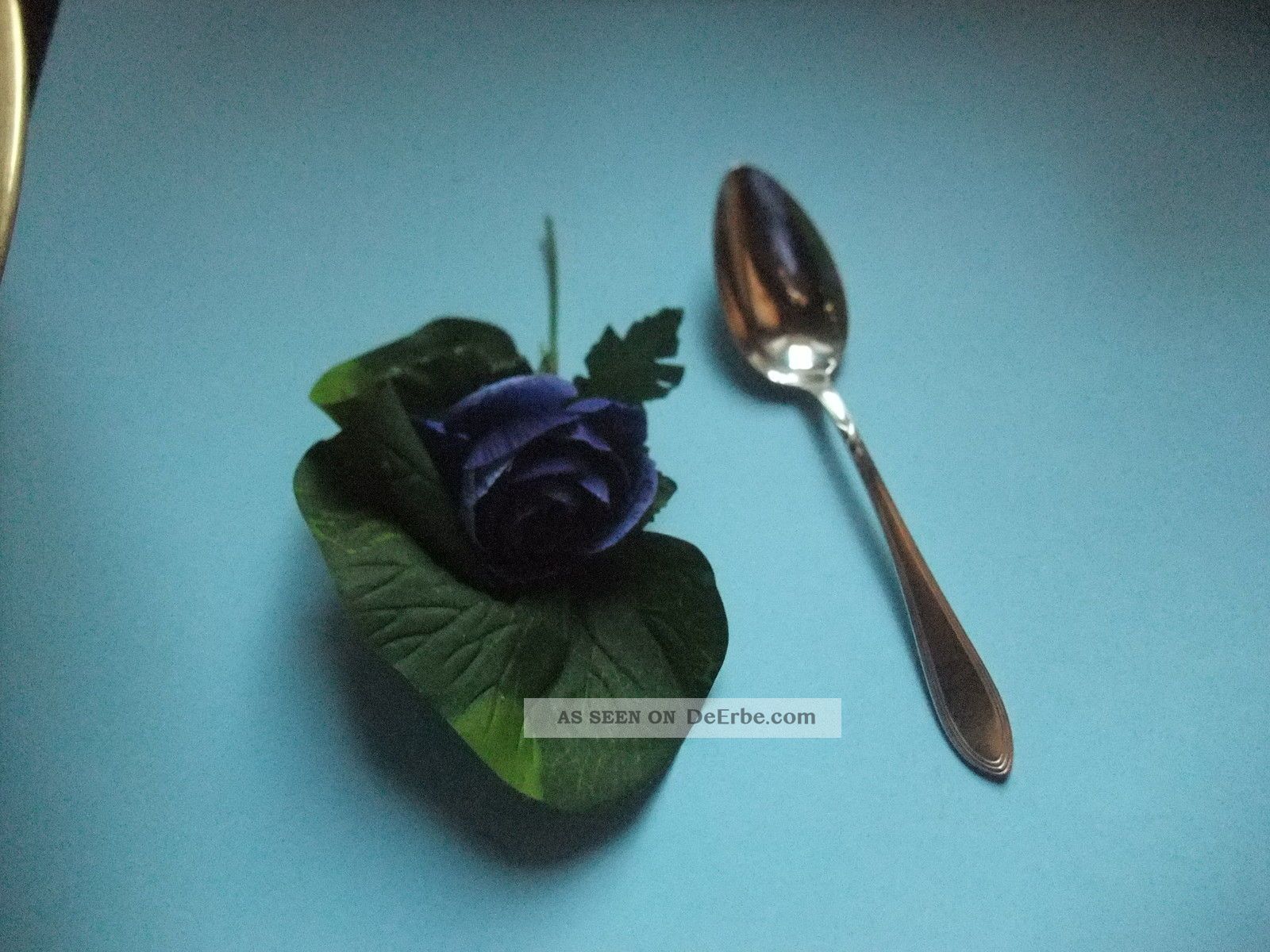 Menülöffel Erhard Geislingen 90 Er Silberauflage Jugendstil 21,  5 Cm Objekte vor 1945 Bild