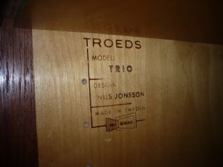 Nils Jonsson Teak Sideboard Troeds Midcentury Vintage Model Trio Bild