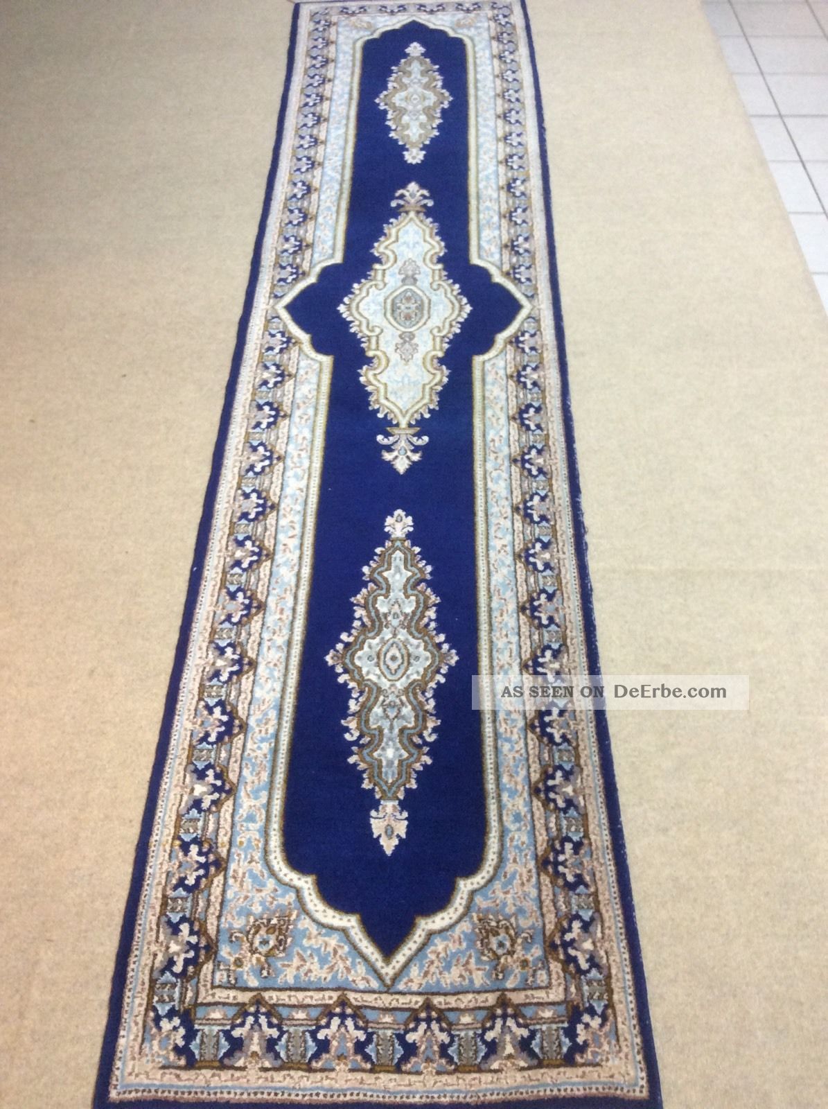 Wunderschöner Perserteppich Orientteppich Läufer 337 X73cm Feine KnÜpfung, Teppiche & Flachgewebe Bild