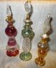 6 Glas Flakons/phiolen Aus Ägypten,  Verschiedene Farben Und Größen,  Stück 1,  99€ Dekorglas Bild 2