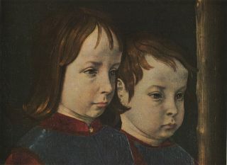 Hugo Van Der Goes (1440 - 1482) Die Kinder Von Thomas Portinari Bild