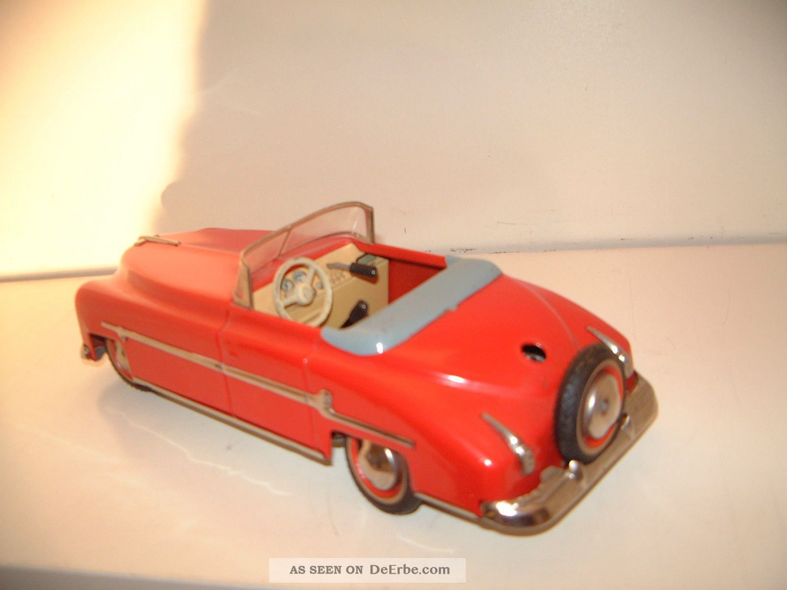 Distler Cabrio Straßenkreuzer Mit Krückstockschaltung Uhrwerkantrieb (selten) Original, gefertigt vor 1945 Bild