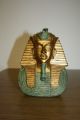 Büste Nofretete Tutanchamun Ägypten Skulpturen Figuren Deko Messing? Sehr Alt Entstehungszeit nach 1945 Bild 1
