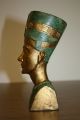 Büste Nofretete Tutanchamun Ägypten Skulpturen Figuren Deko Messing? Sehr Alt Entstehungszeit nach 1945 Bild 6
