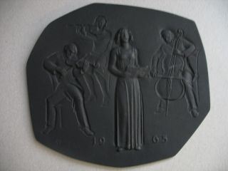 Buderus Reliefplatte,  Musiker/konzert 