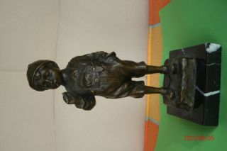 Bronze - Statue 1835 - 1920/ Paul Schmidt - Felling Bild