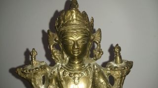 Alte Indische Bronze? Messing? Figur,  „shiva“,  19.  Jhd. ,  Schöne Patina Bild
