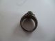 Ring Silber Türkis Alt Tibet Nepal Ca 1970 Entstehungszeit nach 1945 Bild 3