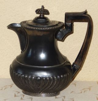 Antike Teekanne Aus England - Versilbert - Ca.  Um 1900 Bild