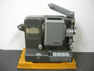 Ernst Plank - Noris 8 Syncroner 100 - Altes Filmprojektor Aus 1959 Bild