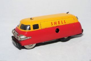 Schuco Varianto 3046 Shell Tanker 1956 - ' 66 Exc Tankwagen Funktioniert Bild