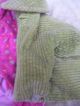 Alte Babykleidung Dress Coat Outfit Vintage Clothes 40 Cm Girl For Cpk Etc Original, gefertigt vor 1970 Bild 5