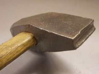 Alter Hammer Küferhammer Schmiedehammer Formhammer Altes Werkzeug Bild