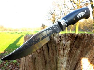 Neuheit Jagdmesser Hunting Knife Messer Taschenmesser Bowie Buschmesser Puma Bild