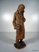 Holzfigur Massivholz Mann Mit Schnupftabakdose Wilhelm Busch Künstlerarbeit Holzarbeiten Bild 1