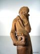 Holzfigur Massivholz Mann Mit Schnupftabakdose Wilhelm Busch Künstlerarbeit Holzarbeiten Bild 3