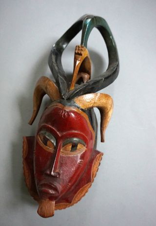 Yaure Mask,  Ivory Coast - Yaure Maske,  Elfenbeinküste Bild