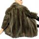 Pelzjacke Pelzmantel Fur Coat Pelz Mantel Jacke Nutria Coypu Fourrure S - M Kleidung Bild 4