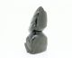 Kräftige Obsidian Figur - Aus Mexiko - Ca.  10cm Hoch Und 232g Schwer Internationale Antiq. & Kunst Bild 2