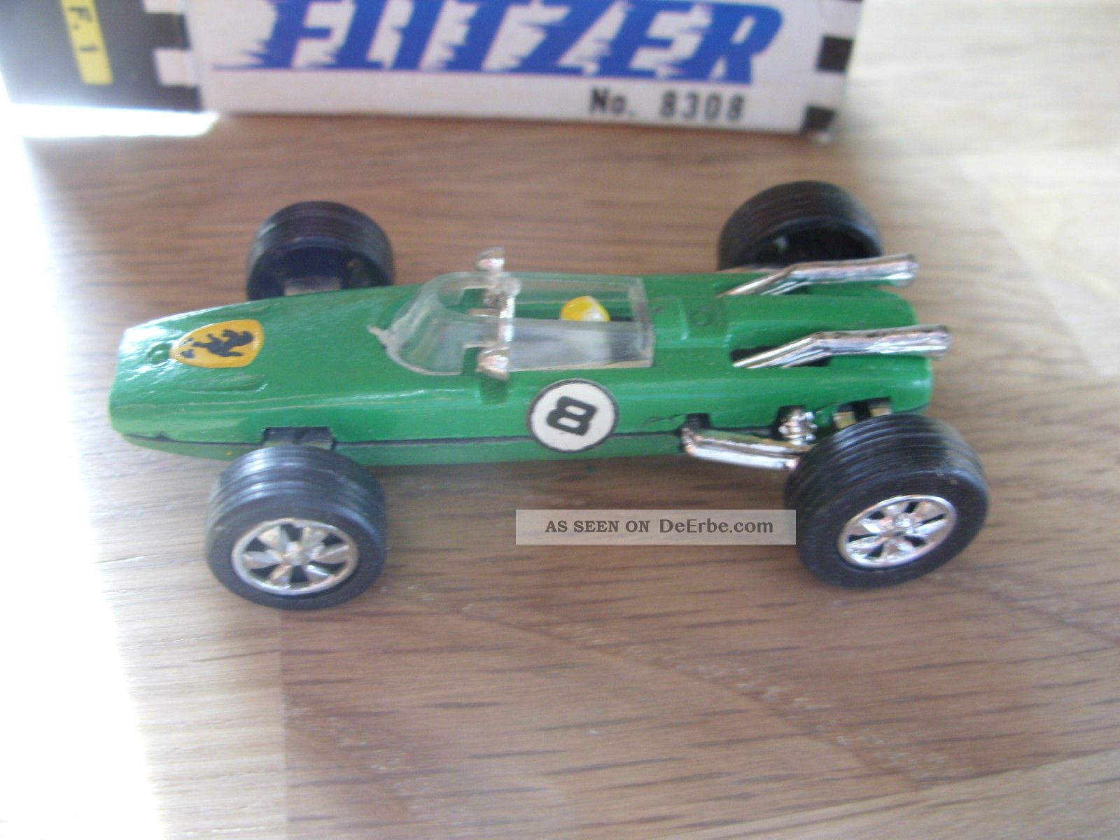 Zylmex Mini Rennwagen Mit Schachtel No.  8308 Spritzguß Made In Hongkong älter Fahrzeuge Bild