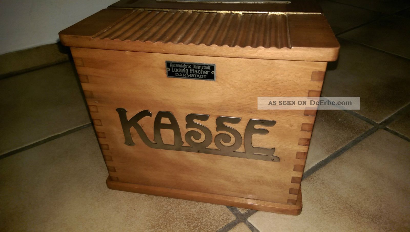 Registrierkasse,  Ladenkasse,  Alte Geschäftskasse (kassenfabrik Darmstadt) Antike Bild