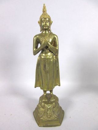 Schöne,  Asiatische Messingfigur,  Skulptur 