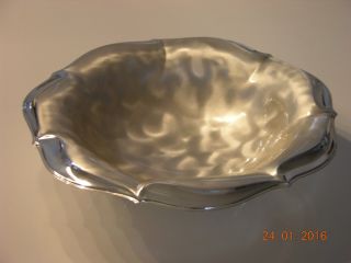 Wmf - Ikora Metall Schale Ep Brass 70er Jahre Silverplated Bild