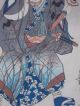 2 Blätter Utagawa Kunisada (1786 - 1865) Antik Farbholzschnitt Schauspieler Asiatika: Japan Bild 8
