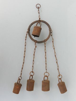 Antike Metall Glocke Ziegenglocke Kuhglocke Bild
