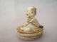Trick - Netsuke,  Samurai,  Signiert: Nankoku,  Um 1900,  H 3,  5 Cm Asiatika: Japan Bild 1