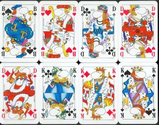 Spielkarten,  Mordillo Kartenspiel,  32,  1 Blatt Mit Bes.  Bild (knubbelnasen) Bild