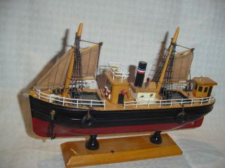 Tolles Modell Segelschiff Boot Bild