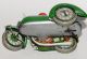 Tco Tippco Tipp&co.  Grünes Beiwagen - Motorrad Nr.  59 In Originaler Box Original, gefertigt 1945-1970 Bild 4
